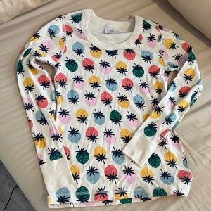 Hanna Andersson Organic Cotton Strawberry shirt size Small